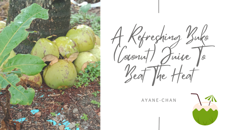 A Refreshing Buko (Coconut) Juice To Beat The Heat 
