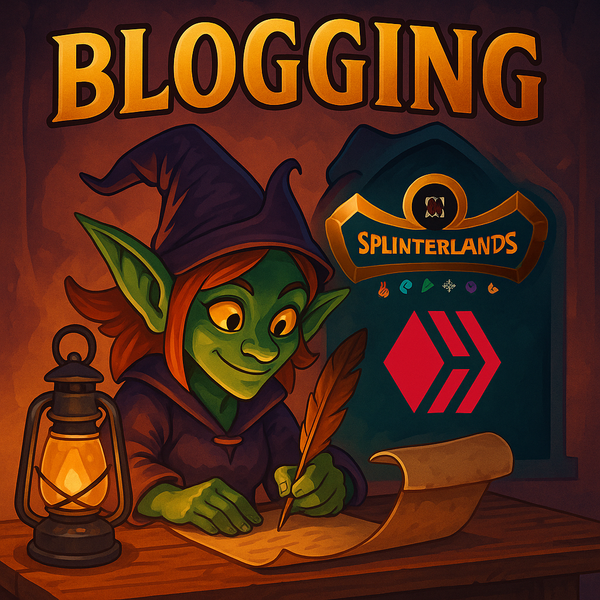 Grow Your Splinterlands and Hive Journey — The Blogging Way