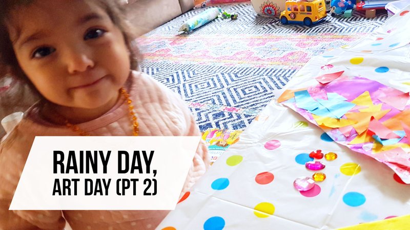 Rainy Day, Art Day (pt 2)