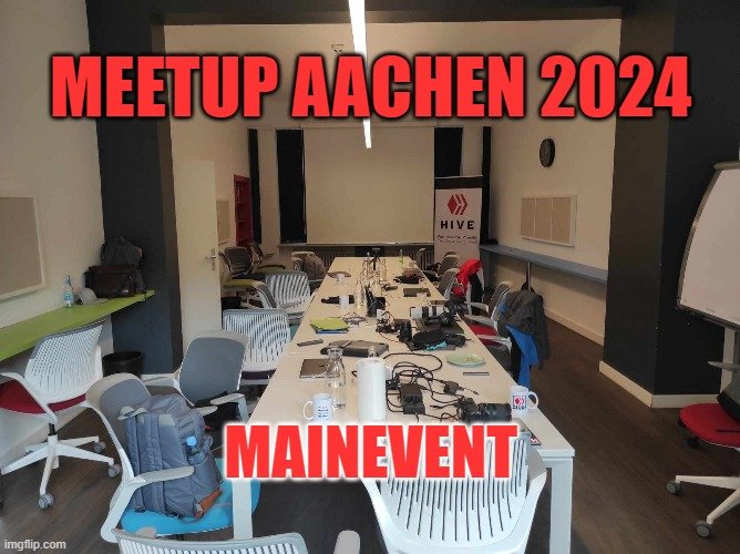 Hive Aachen Meetup 2024 Mainevent