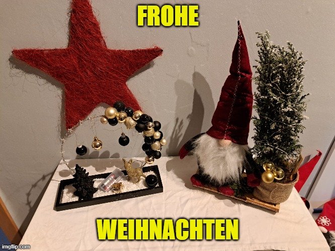 Frohe Weihnachten an alle! // Merry Christmas to all! (DE//EN)