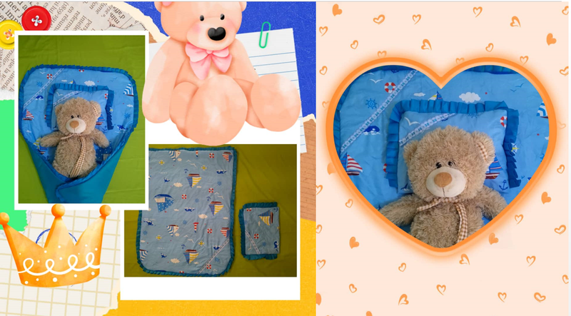 DIY: Quilt and cover set for babies (Eng- Esp)