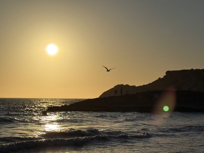 Once upon a time... a powerful sunset in Ibiza - Cala Tarida [Eng - Esp]