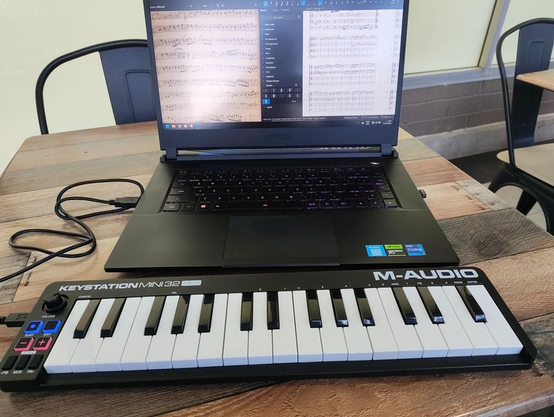 Spending the morning Transcribing