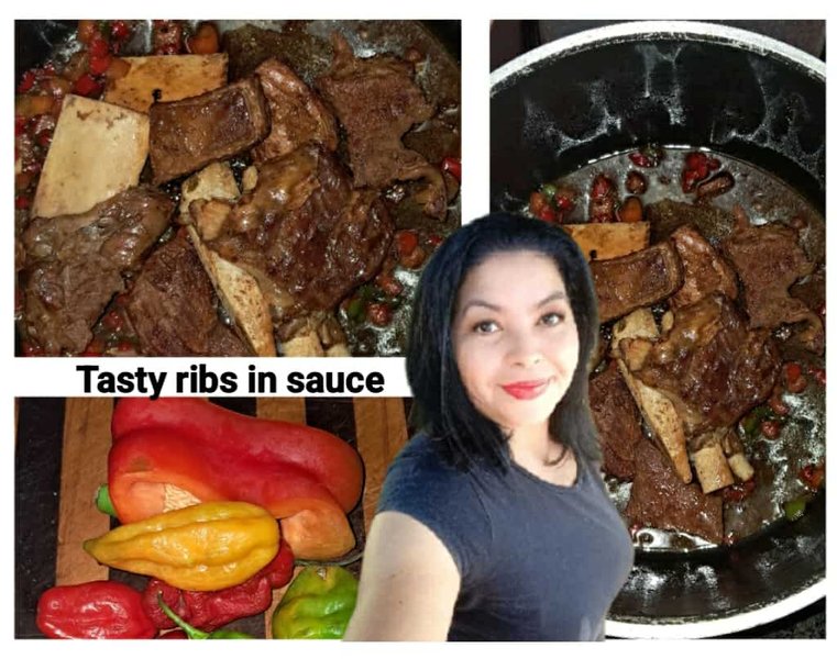 Tasty ribs in sauce 🍣 [ESP-ENG] 