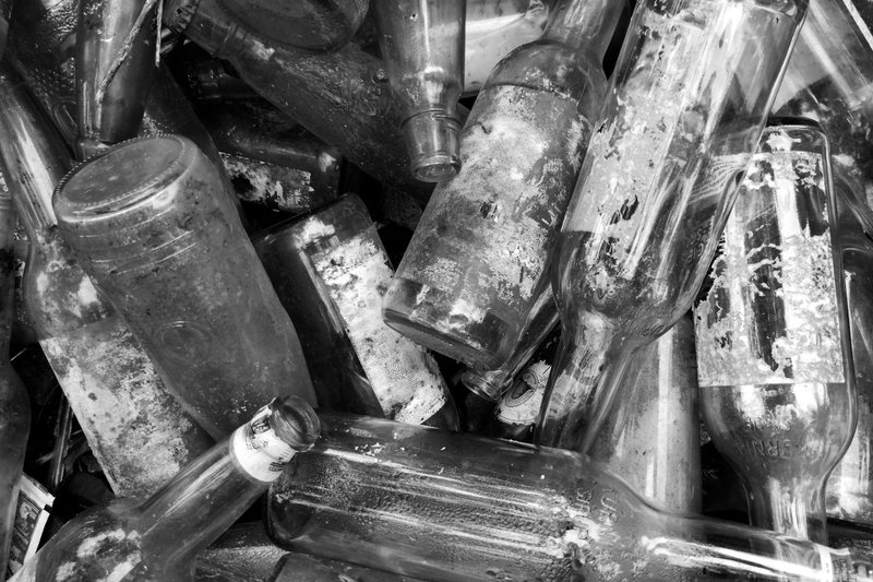 The Visual Monomad Photographic Challenge My Entry #423 - Used Bottles Become Photography Art