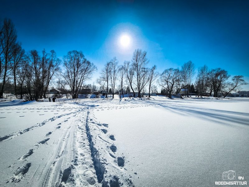 Winter lake