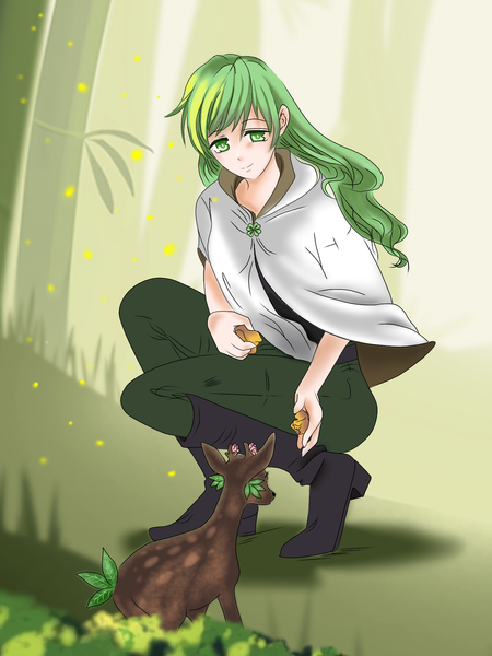 FANART/ FOREST HEALER AND NAARA 🍀🦌