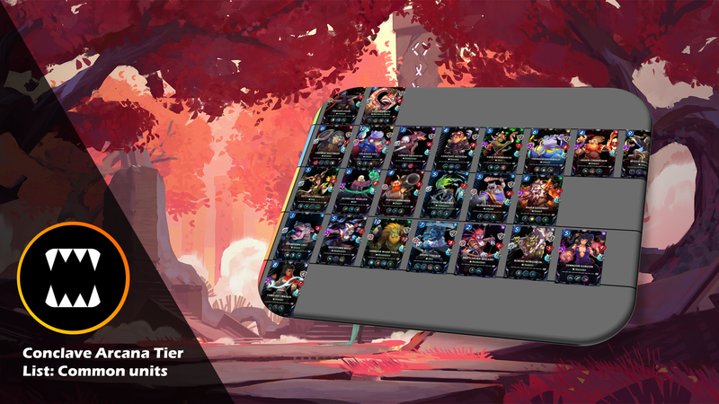 Conclave Arcana Tier List - Common Cards