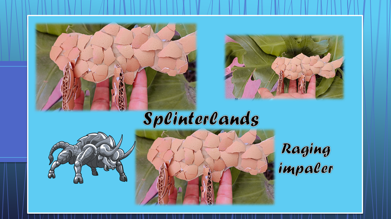 [Eng/Esp] Splinterlands Art Contest Week 337, Creation RAGING-IMPALER