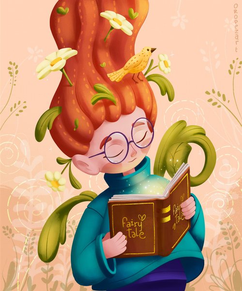 READING IS FREEDOM | children's book illustration
