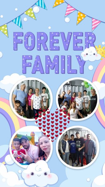 My beautiful family, my everything, together we complement each other and we are more fuertes❤️‍🔥