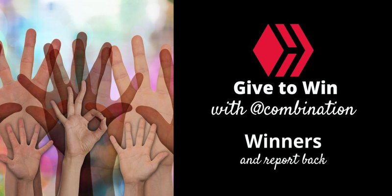 Give to Win with @combination - Results of Week 211 - Week 212 open!