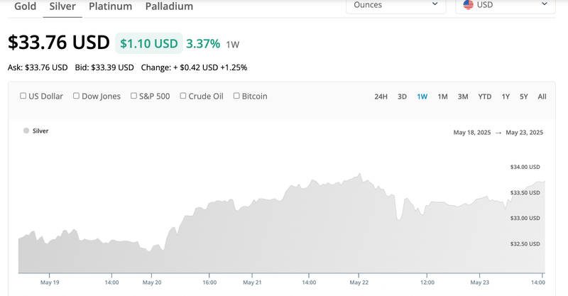 Silver Portfolio Update 5/24/25