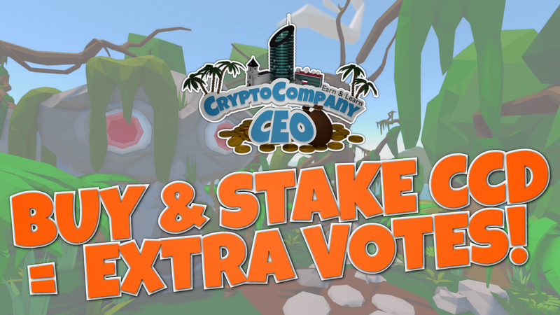 [ENG/DEU] Quick Info: Buy & Stake CCD = Votes for You from One of Our Supporters @FreeCompliments
