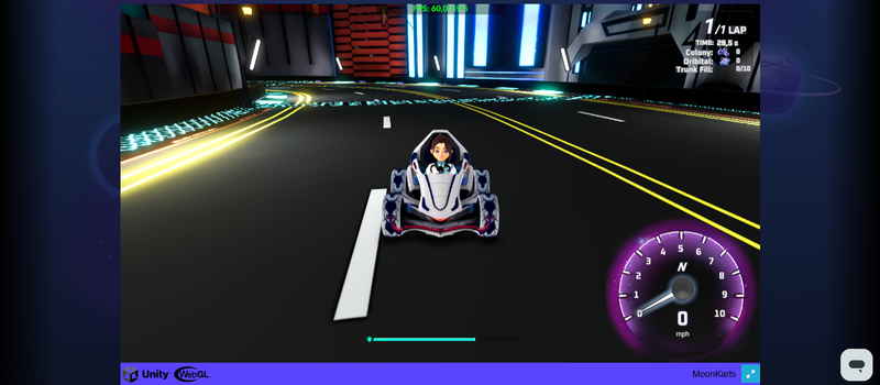 A walk through Moonkarts and observation of Colony token price