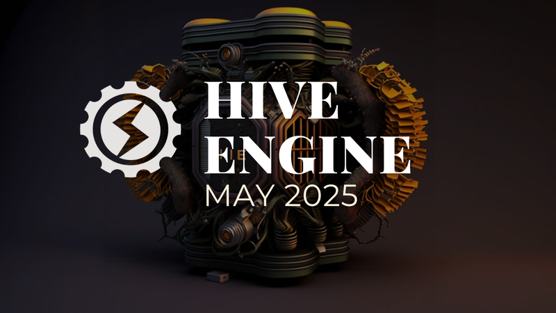 A Look at Hive Engine | Data on Deposits, Withdrawals, Supply, Users, Top Accounts | May 2025