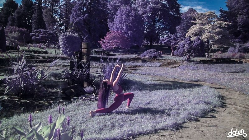  Klara : a breath of glamour @ the rose garden - Infrared Photography on Hive