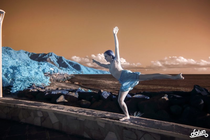 A nice photoshooting in Basse-Terre with Julie (part 13) - Infrared Photography on Hive