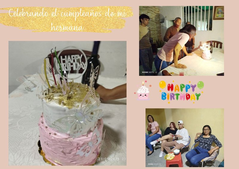 Celebrating my sister's birthday// (Esp/Eng)