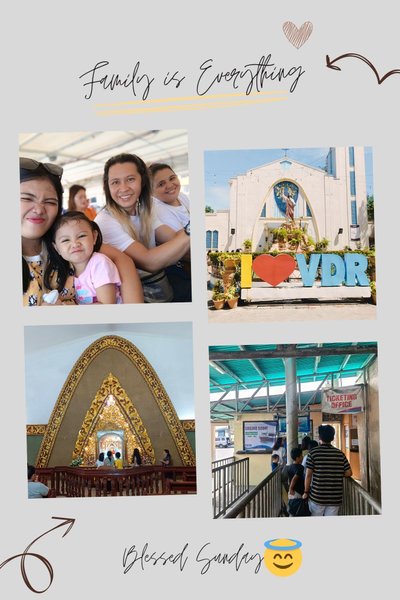 Blessed Sunday: Attending Mass at Birhen sa Regla with Family 