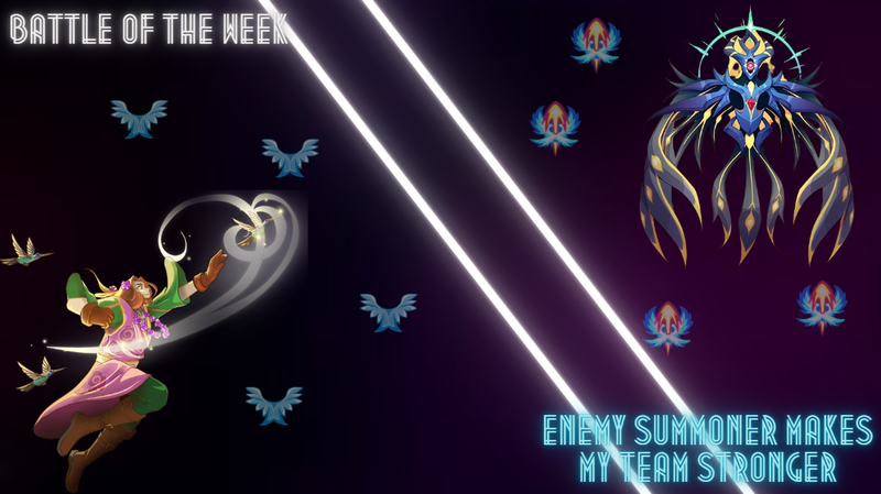 Splinterlands Battle Of The Week: Enemy summoner makes my team stronger