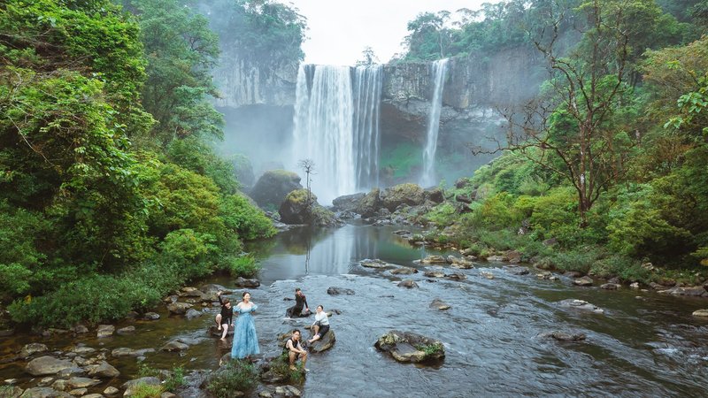 An amazing day exploring the most beautiful waterfall in the region