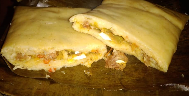 👏🙌🥳❤️👨‍🏫👩‍🍳❤️Las hallacas son un verdadero manjar celestial./👏🙌🥳❤️👨‍🏫👩‍🍳❤️Hallacas are a true heavenly delicacy.