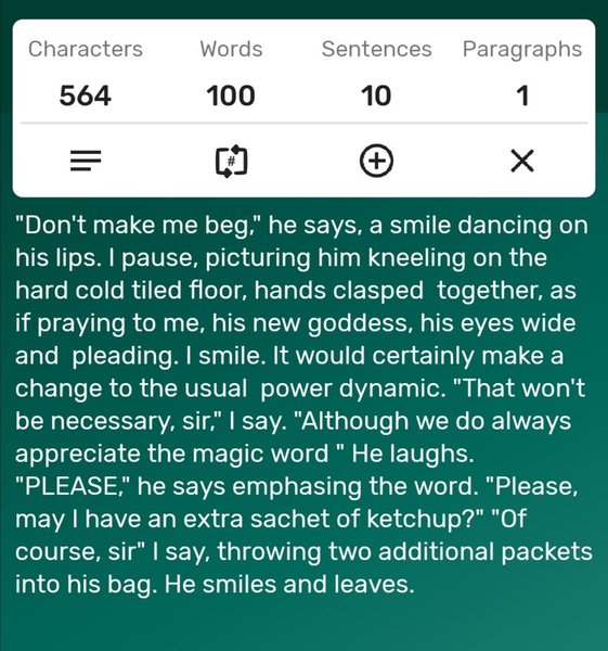 Beg, a #ZapfFic100 story by Bruce @felt.buzz 