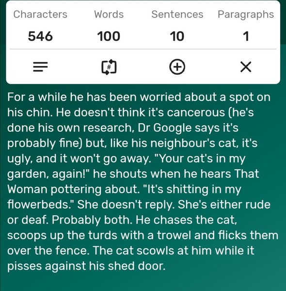 That Woman's Cat, a #ZapfFic100 story by Bruce @felt.buzz 