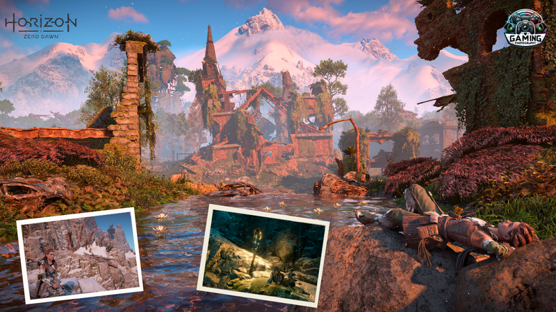 Getting out of the routine - Time to relax in Horizon Zero Dawn.
