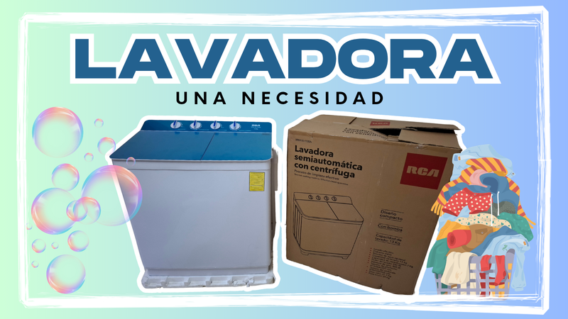 Lavadora nueva: Una verdadera solución en el hogar [ESP-ENG]