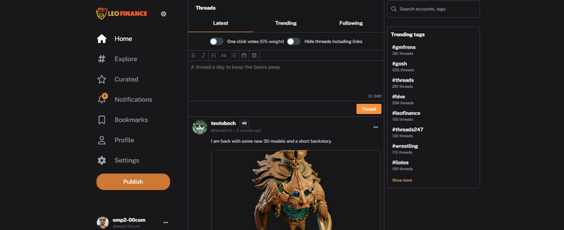 Leofinance Creates New Initiative: An Enhanced Version of Twitter on the Hive Blockchain