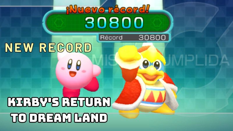 Kirby's Return to Dream Land With my son / Nuevos desafíos, nuevo record junto a mi hijo (Esp/Eng)