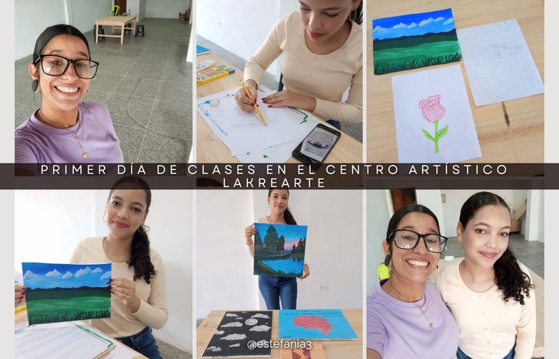 Primer día de clases en el Centro Artístico Lakrearte || First day of classes at Centro Artístico Lakrearte ♥