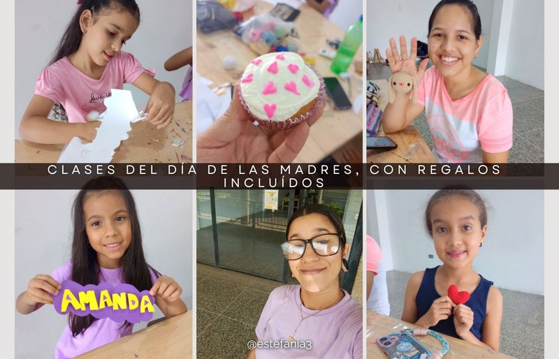 Clases del día de las madres, con regalos incluidos || Mother's Day classes, with gifts included