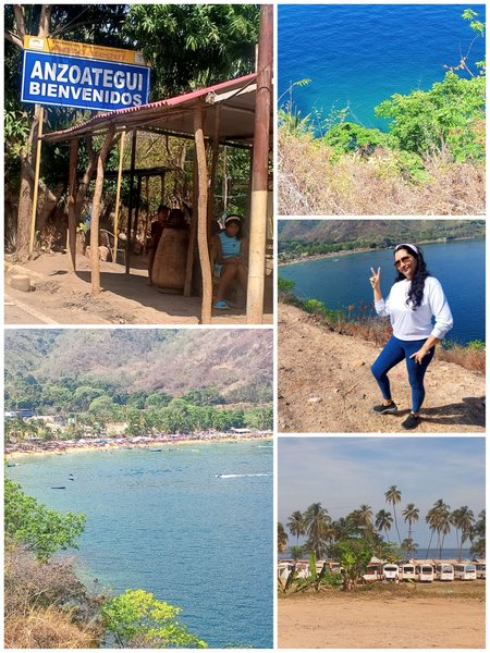 A beautiful view from the lookout point at Playa Colorada