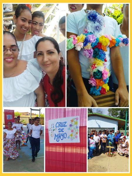 School dance in honor of the May Cross