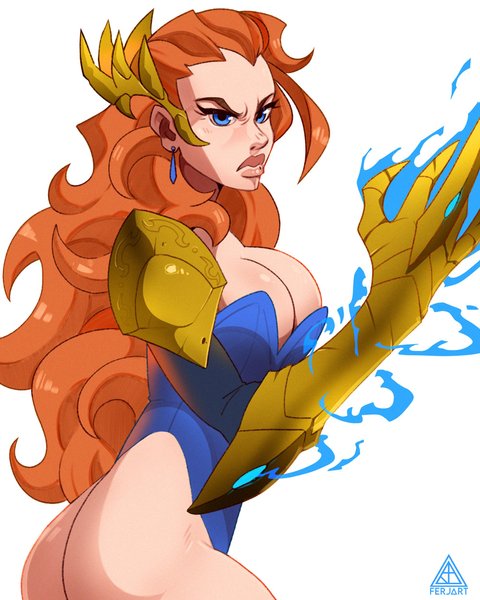 Mana warrior (new digital illustration)