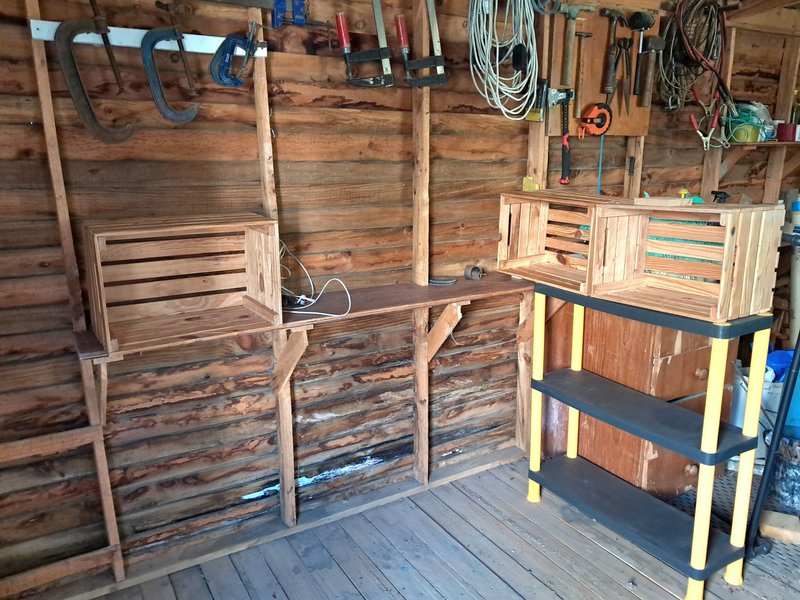 The Sandbag House Reno Project - shedding 