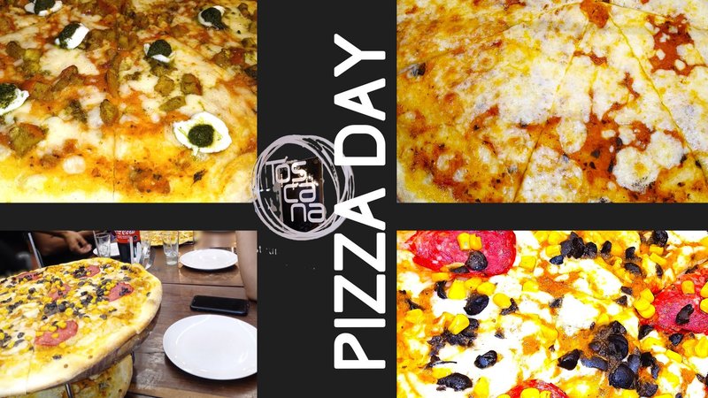 Celebrating #pizzaday at Toscana-Lecheria || en-es