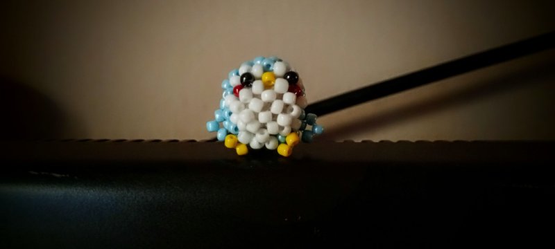 When We Can't Catch A Live Bird, We Bead A Penguin 🐧