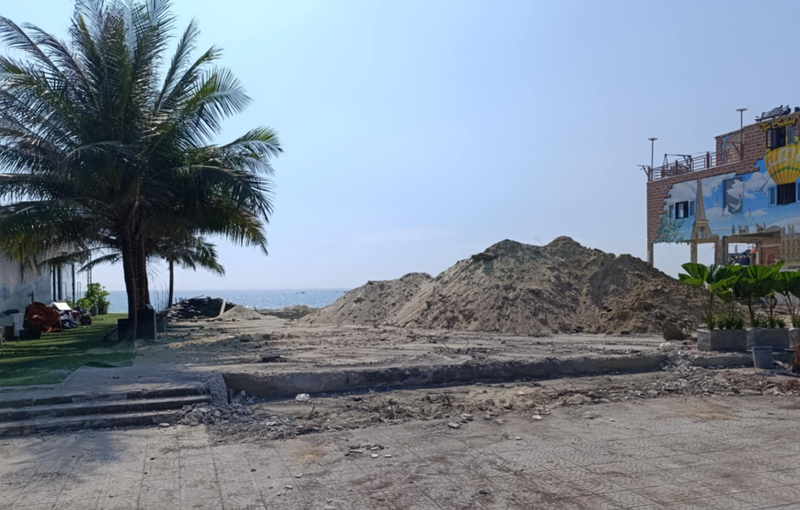 my hopes of beach beautification squashed in just one day!