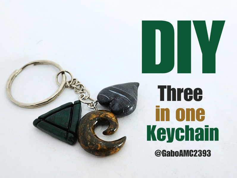 DIY: Three In One Keychain [ENG/SPA]