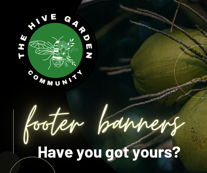 Have YOU got YOUR Hive Garden footer? 