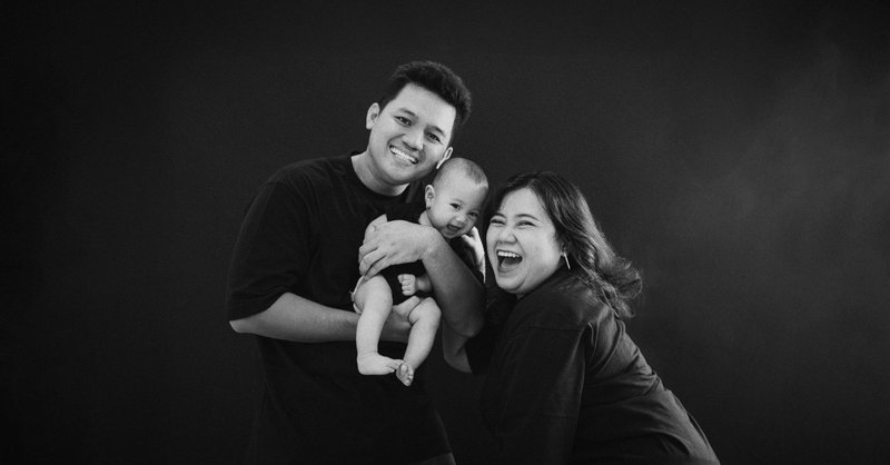 Being a part of a family photoshoot moment.