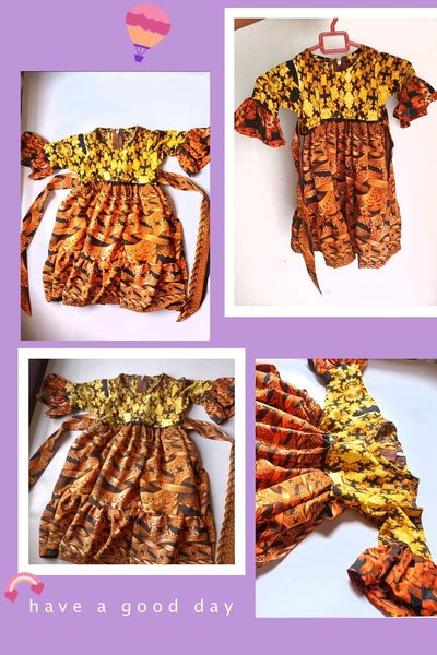 Sewing Love and Unity: A Muslim-Inspired Dress for a Special Little Girl's First Year Celebration