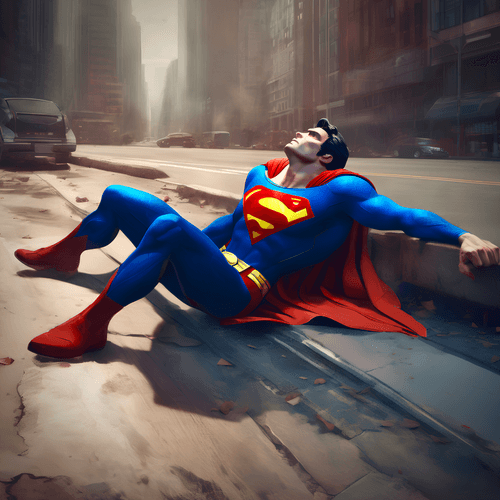 Broken Superheroes, my new collection on OpenSea