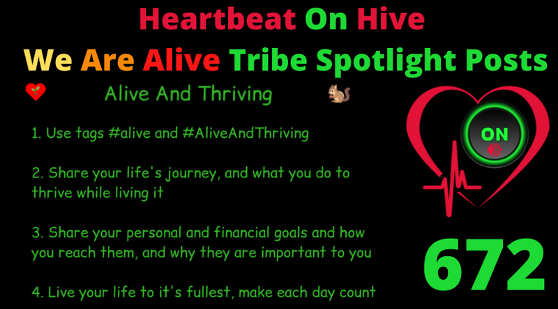 Heartbeat On Hive We Are Alive Tribe Curation Collection 672