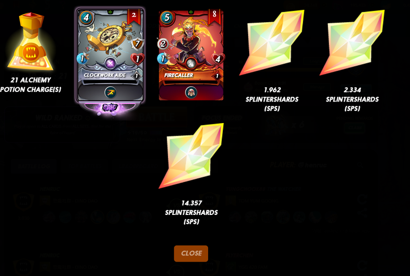 Daily Focus 24 Oct 23 Diamond League, opened 6 boxes! 2 cards Good luck guys! 
